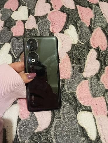 disk satışı: Honor 90, 256 GB, rəng - Qara, Barmaq izi — 4