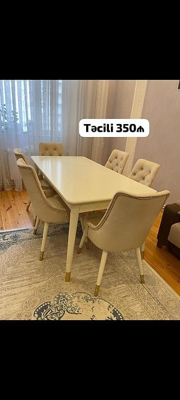 Endirim olundu 🛑🛑**Təcili evdən çıxmalıdır**Masa dəsti satılır