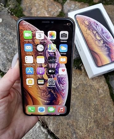 iphone 6s plus 64: IPhone Xs, 256 GB, Qızılı, Sənədlərlə, Face ID, Zəmanət — 1