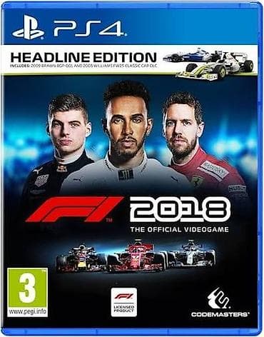 need for speed payback: PS4 üçün F1 2018 – Headline Edition - Rəsmi Formula 1 videogeymi — 1
