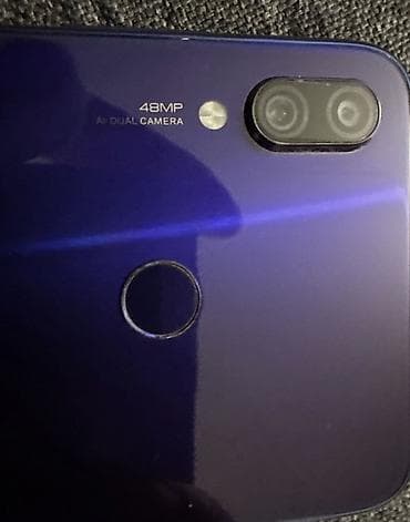 xiaomi redmi note 7 128 gb: Redmi Note 7, 32 GB, rəng - Göy, Barmaq izi — 3