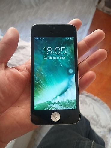 iphone x 256gb: IPhone 5s, Qara, Barmaq izi — 3