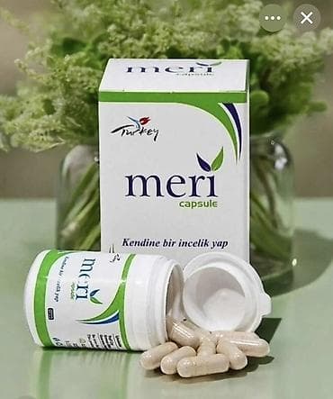 Məhsul: Meri Capsule – Türkiyə istehsalı kapsul qida əlavəsi İstifadə