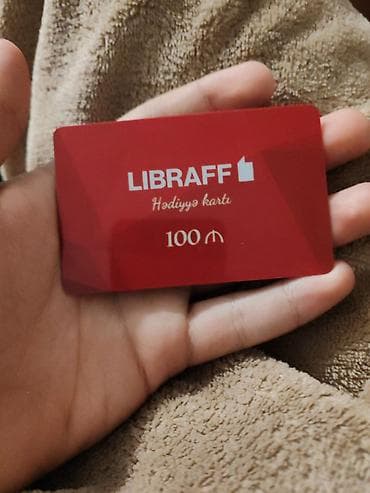 LIBRAFF hədiyyə kartı – 100 AZN - Brend: LIBRAFF - Növ: Hədiyyə kartı