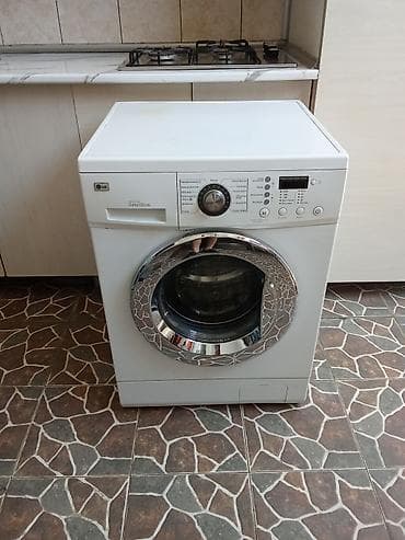 paltar yuyan mawln: Paltaryuyan maşın LG, 8 kq, İşlənmiş, Avtomat, Qurutma var, Pulsuz çatdırılma — 6