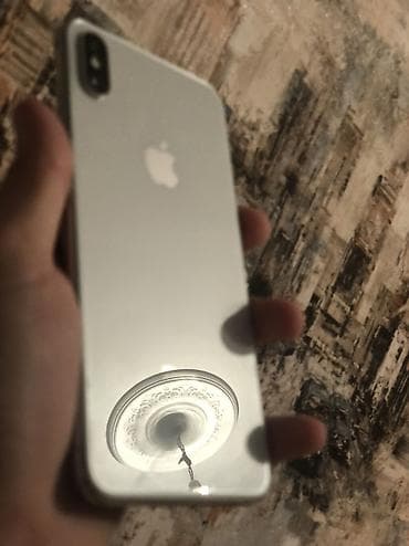 iphone xs qara: IPhone Xs Max, 64 GB, Ağ, Barmaq izi, Face ID — 1