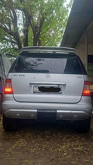 lider diski type 0: Mercedes-Benz ML 270: 2.7 l | 2003 il Ofrouder/SUV — 7