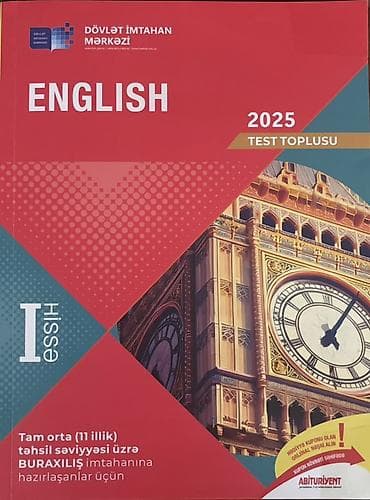 ingilis dili 250 pdf: 1-ci hissə İngilis-dili test toplusu 2025 1 ay istifadə olunub — 1
