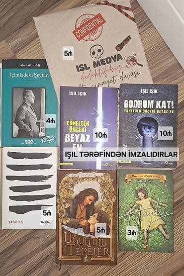 Işıl Işık imzası realdır. İlk şəkil sağda bədii ortada psixoloji — 2