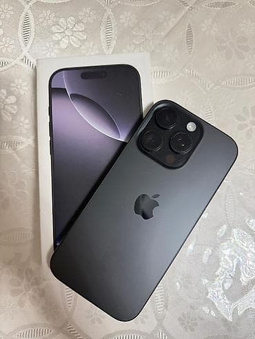 iphone 4 satilir: IPhone 16 Pro, 128 GB, Qara — 1