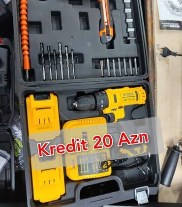 inşaat alətləri: 👉🔨drel drell drel ✅Kredit tək şəxsiyyət vəsiqəsi ilə Ünvana Çatdırma — 1