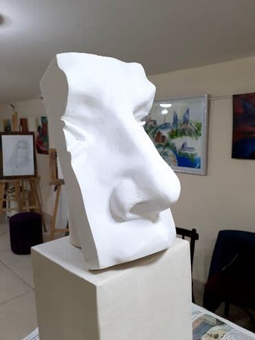 Heykəlcik, 2025 il, Gips, Rusiya, Ödənişli çatdırılma, Rayonlara çatdırılma, Ünvandan götürmə