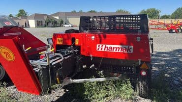 taxıl biçən kombaynlar: Pres bağlayan. Türkiyənin çox keyfiyyətli Harmak firmasıdır. BLY-02R — 1