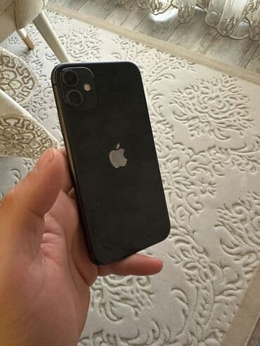 IPhone 11, 64 GB, Qara, Face ID