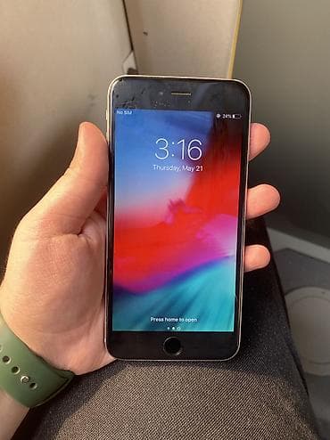 iphone 8 plus irsad: IPhone 6 Plus, 16 GB, Space Gray, Barmaq izi — 2