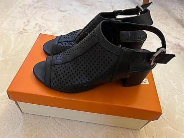 gön dəri: Məhsul: Qadın açıq burunlu sandal Razmer 37 - Brend: Bata (içlikdə — 1