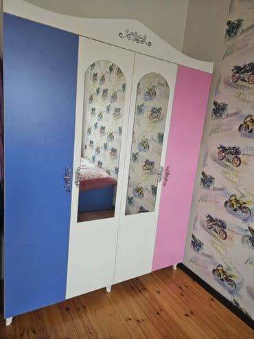 genc yataq: Oğlan və qız üçün, 2 təknəfərlik çarpayı — 1