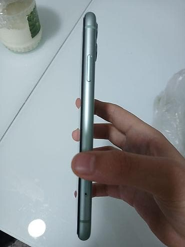 ayfon 18: IPhone 11, 128 GB, Yaşıl, Zəmanət, Simsiz şarj, Face ID — 2