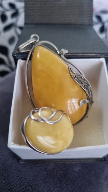 gümüşün qramı qiyməti 2022: Dəstə daxildir: Üzük, Gümüş — 2