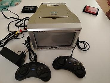 Sega tv mega drive genesishəm tv həmdə başqa rənqli tv ye qoşub