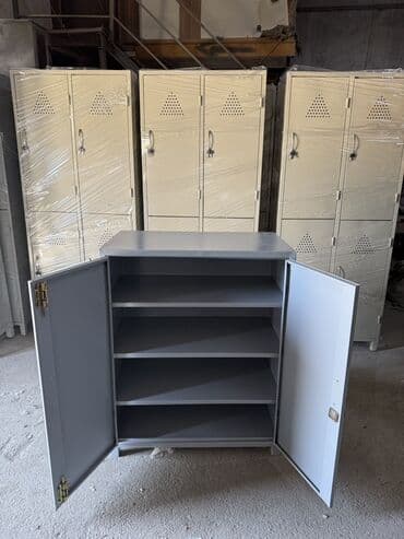 шкаф сейф металлический: Распашной, 2 двери — 3