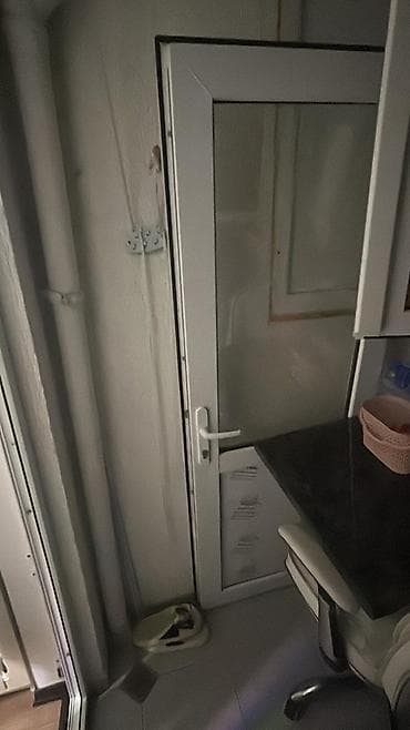 bal: PVC şüşəli balkon/qapı paneli - Material: Ağ PVC profil, ikitərəfli — 1
