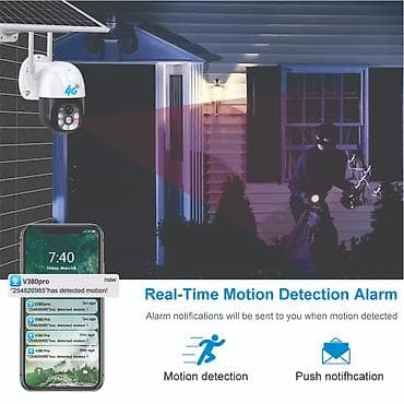 buds pro: 4G Günəş panelii kamera (VC9-4G) Model Number	VC9-4G APP:	V380 pro — 5