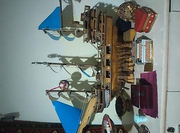 İdman və istirahət: Mövzu: Antik dekor kolleksiyası – saatlar və taxta yelkənli gəmi — 4