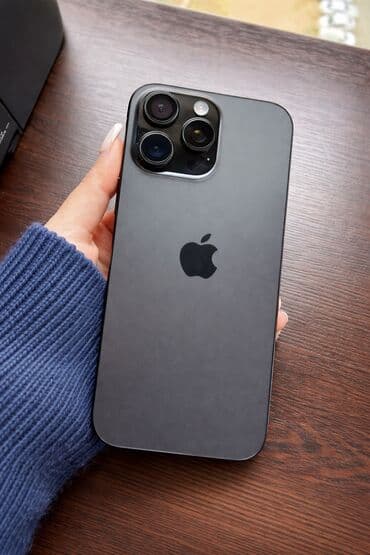 iphone 6 yeni: IPhone 16 Pro Max, 256 GB, Black Titanium — 5