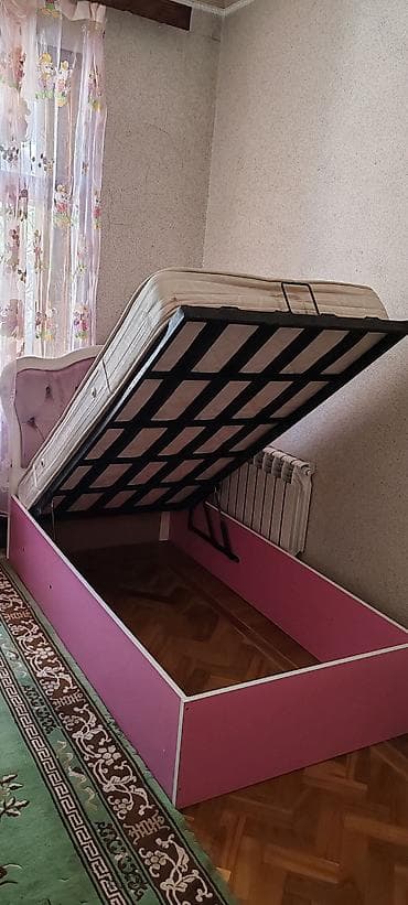 sintifon doşəklər: Qaldırılan baza ilə tək nəfərlik çarpayı və döşək dəsti - Ölçü — 1