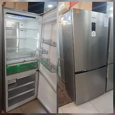 2 qapılı Arcelik Soyuducu Satılır, rəng - Gümüşü