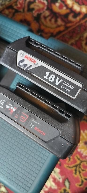 bosch: Məhsul: Bosch 18V Li-Ion batareyalar (2 ədəd) - Model: GBA 18V 2.0Ah — 2