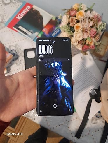 Poco X7, 256 GB, rəng - Qara, Barmaq izi