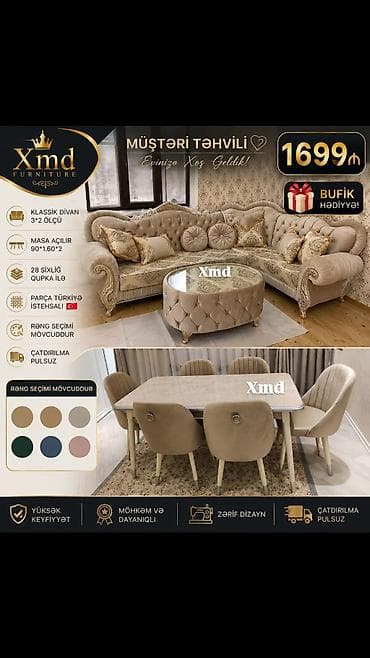 мох: XMD Furniture – mebel seçimi 1) Tək nəfərlik çarpayı – 149 ₼ - Ölçü — 6