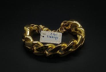 qizil qolbaglar: Браслет, Желтое золото, 750 проба — 3