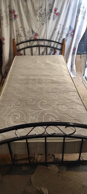 tahta: İşlənmiş, Təknəfərlik çarpayı, Matras ilə, Siyirməsiz, Rusiya — 1