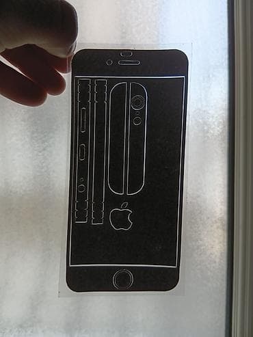 iphon 7s: Iphone 6 6s zərli vinil plonka həm arxa həm qaqab üçün, 8 ildi — 1