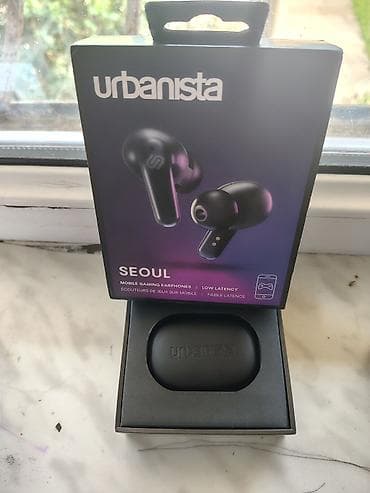 apo ses sistemi: Yeni Simsiz (Bluetooth) Qulaqcıqlar, Urbanista, rəng - Qara — 3