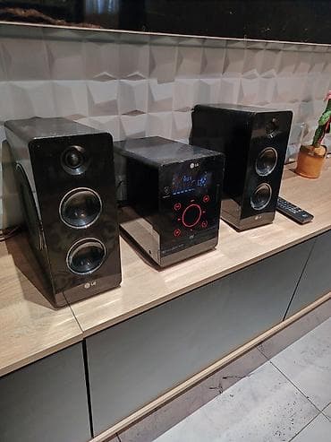 car parking bufersiz 07: LG ev audiosistemi – mikromərkəz + 2 akustik kolonka Xüsusiyyətlər: - — 2