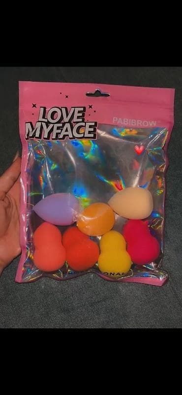Makiyaj üçün beauty blender dəsti. 1 ədədi 50 qepik yenidir — 1