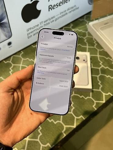 ipad mini 5 irsad: IPhone 17 Pro, 256 GB, Gümüşü, Simsiz şarj — 3