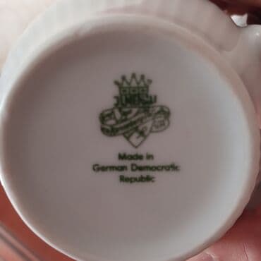 женские бюстгальтеры с плотной чашкой: Çay dəsti, rəng - Ağ, Farfor, Almaniya — 2