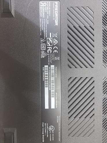 predator notebook: İşlənmiş Acer 16 ", Intel Core i9, 1 TB, Ünvandan götürmə — 6