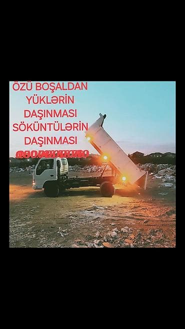 Мебельные услуги: Xidmət: Söküntü və tullantıların daşınması - Öz-özünə boşalan — 2