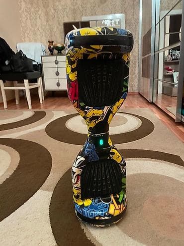 Elektrikli hoverboard (özünü tarazlayan skuter) - Dizayn: Rəngarəng