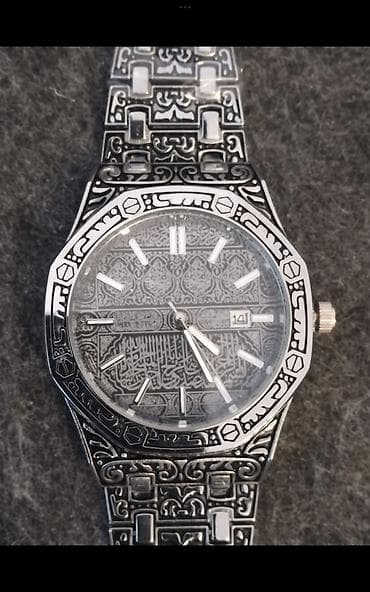 huawei saat: Metall qolbaqlı kişi saatı – naxışlı dizayn - Korpus: paslanmayan — 3