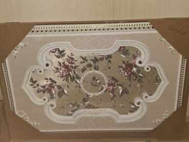 Digər tavan materialları: 1. Qızılı asma tavan – yeni, premium dizayn 2. Zövqlü barokko tavan — 3