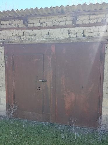 ütü masası dolabı: Dəmir Qaraj darvazası, Mexaniki, rəng - Qəhvəyi, Qapı ilə, Kredit yoxdur — 1