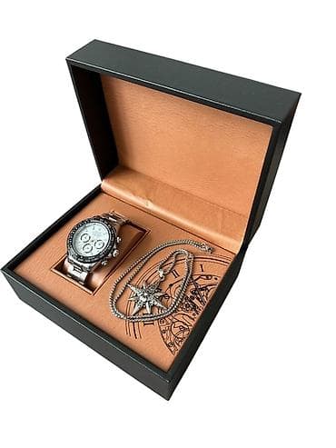 dəsti: Klassik Saat dəsti, rəng - Gümüşü — 3