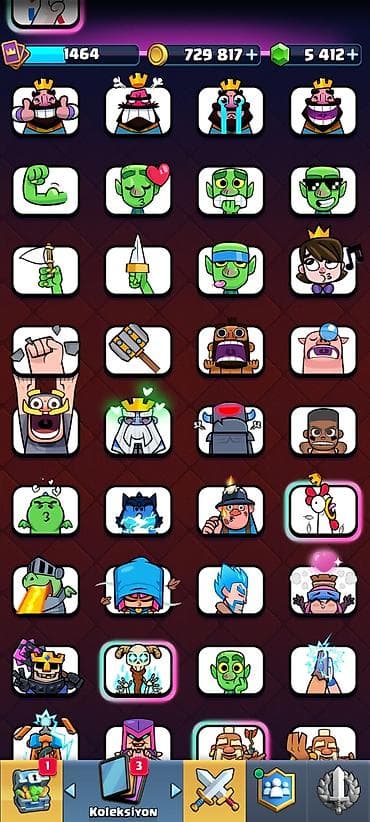 Clash Royale Hesapı Hərcür Şey var hesapda — 6